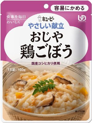 やさしい献立　おじや　鶏ごぼう