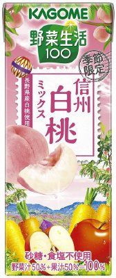野菜生活１００信州白桃ミックス