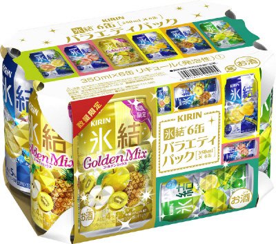 １８年春　氷結６缶バラエティパック