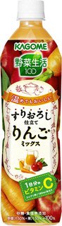 野菜生活１００　すりおろし仕立てりんごミックス　スマートＰＥＴ