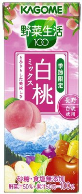 野菜生活１００　白桃ミックス