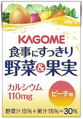 食事にすっきり野菜＆果実カルシウムピーチ味