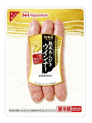 北海道プレミアム　熟成あらびきウインナー