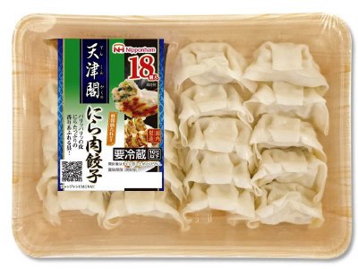 天津閣　にら肉餃子