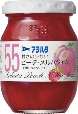 ピーチ・メルバジャム（白桃・ラズベリー）