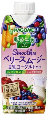 野菜生活１００　Ｓｍｏｏｔｈｉｅベリースムージー豆乳ヨーグルトMix