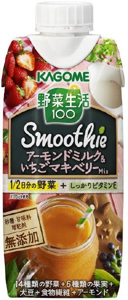 野菜生活１００Ｓｍｏｏｔｈｉｅアーモンドミルク＆いちごマキベリーＭｉｘ