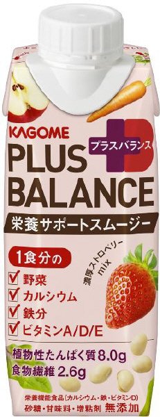 ＰＬＵＳ　ＢＡＬＡＮＣＥ栄養サポートスムージー濃厚ストロベリーｍｉｘ