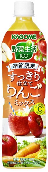 野菜生活１００　すっきり仕立てりんごミックス　スマートＰＥＴ