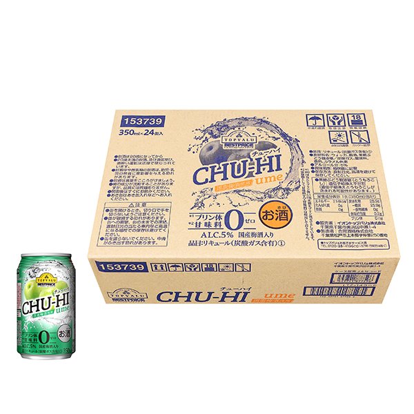 CHU-HI ume 国産梅酒使用 ALC.5%