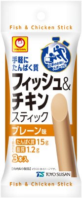 フィッシュ＆チキンスティック　プレーン味　３本入