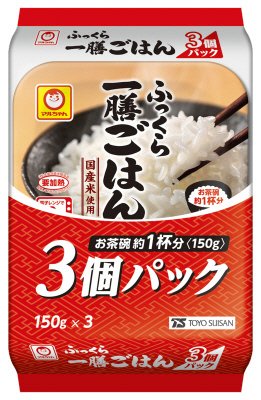 ふっくら一膳ごはん　３個パック