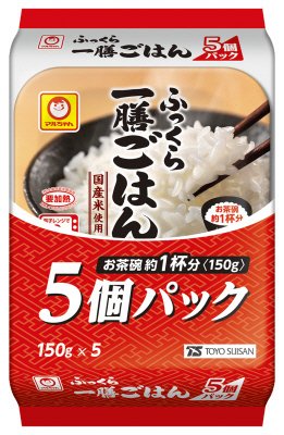 ふっくら一膳ごはん　５個パック