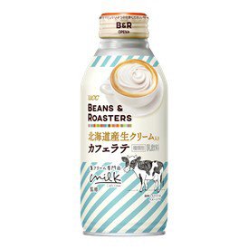 ＢＥＡＮＳ　＆　ＲＯＡＳＴＥＲＳ　北海道産生クリーム入りカフェラテ　Ｒ缶