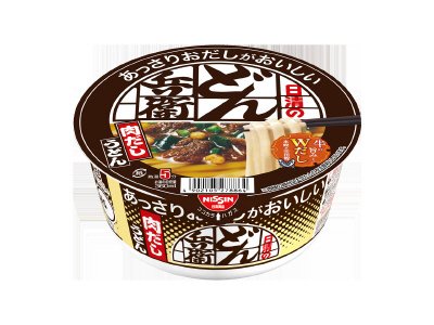 日清のあっさりおだしがおいしいどん兵衛　肉だしうどん