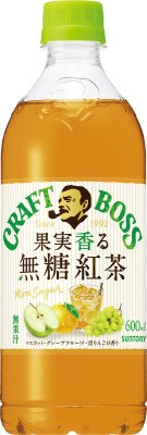 サントリー　クラフトボス　果実香る無糖紅茶　６００ｍｌペット