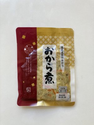 ちゃんとちゃんと私のとうふ　国産大豆のおから　おから煮