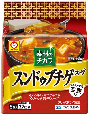 素材のチカラ　スンドゥブチゲスープ　５食入