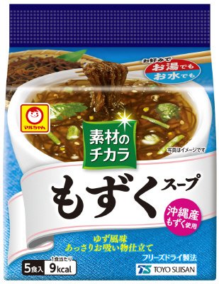 素材のチカラ　もずくスープ　５食入