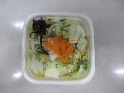 たっぷり野菜。タンメン