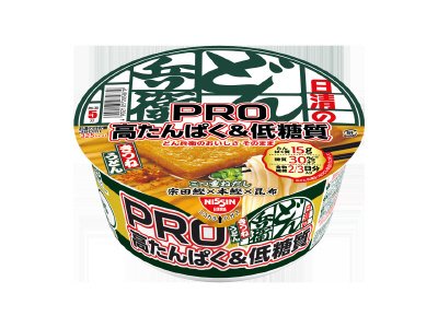 日清のどん兵衛ＰＲＯ　高たんぱく＆低糖質　きつねうどん