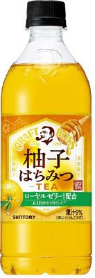 サントリー　クラフトボス　柚子はちみつティー　６００ｍｌペット