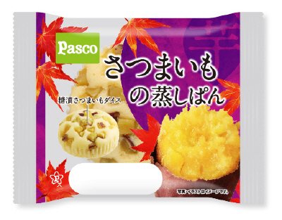 さつまいもの蒸しぱん