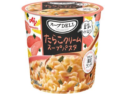 「スープＤＥＬＩ」たらこクリームスープパスタ＜豆乳仕立て＞（容器入）