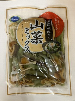 国産　山菜MIX水煮