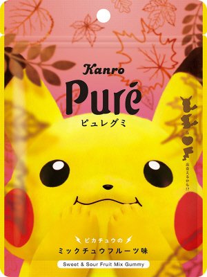 ピュレグミポケモンピカチュウのミックチュウフルーツ味