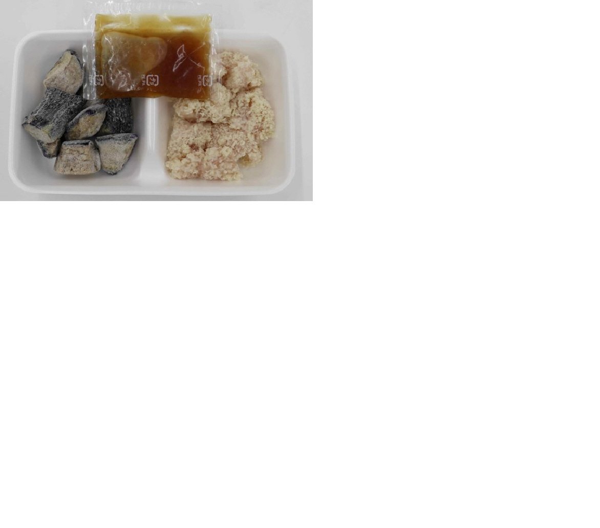 鶏肉と揚げナスのみぞれ炒め