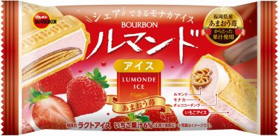 ルマンドアイスあまおう苺