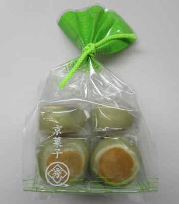 京菓子巾着袋　お茶小まん