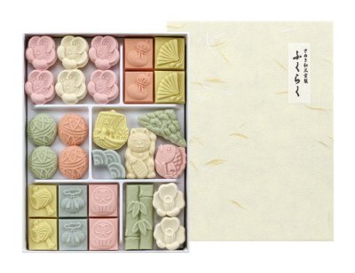 ばいこう堂和三盆糖干菓子　ふくらく