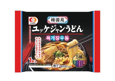 冷凍「韓国苑」ユッケジャンうどん