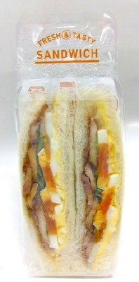 てりやきチキンとたまごのサンド