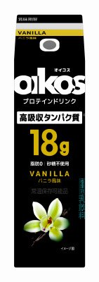 オイコスプロテインドリンク　バニラ風味