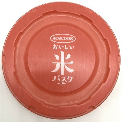 米パスタ　クリーミー明太味スープ
