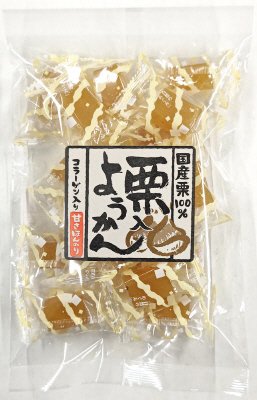 国産栗１００％ 栗入ようかん