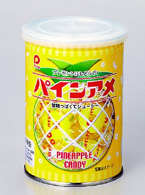 パインアメ缶
