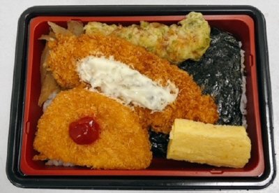 5種具材の海苔弁当
