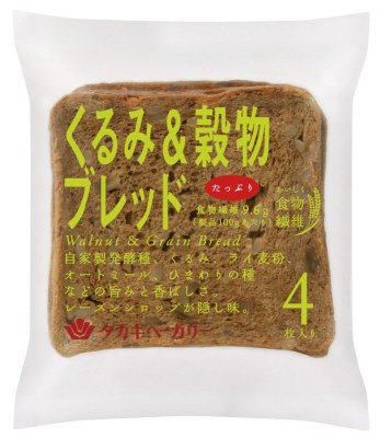 くるみ＆穀物ブレッド（４）