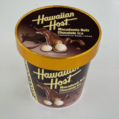 ハワイアンホーストマカデミアナッツチョコレートアイス