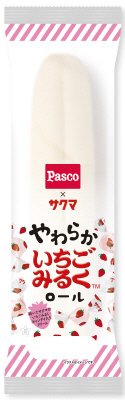 やわらかいちごみるくロール