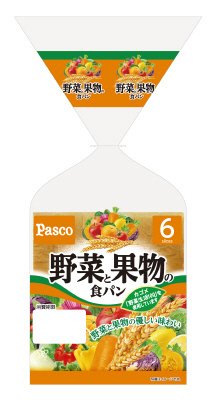 野菜と果物の食パン６枚スライス