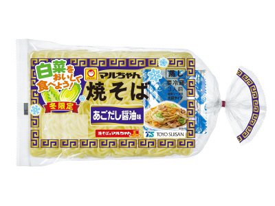 マルちゃん焼そば　冬限定　あごだし醤油味　３人前