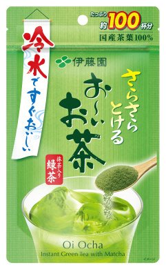 さらさらとける　お～いお茶抹茶入り緑茶８０ｇ