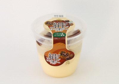 絹ごしイタリア栗クリームプリン