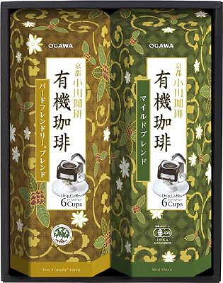 京都　小川珈琲　有機ドリップコーヒーギフト　OCYE-20