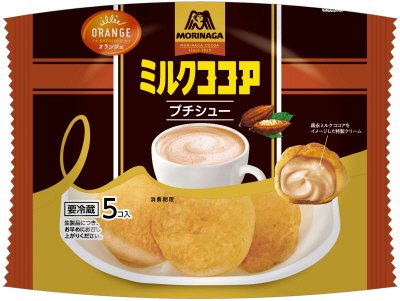森永ミルクココアのプチシュー